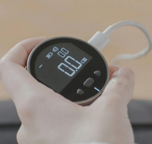 Metru Digital cu Afișaj LED