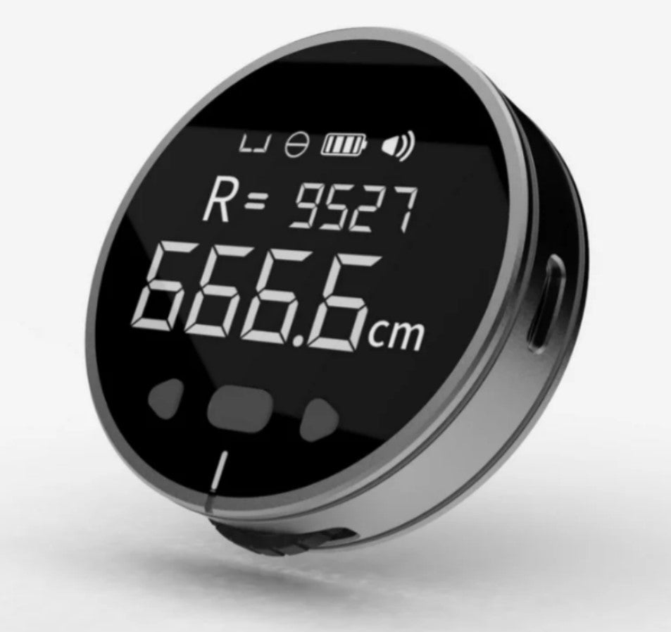 Metru Digital cu Afișaj LED