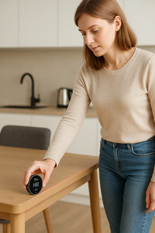 Metru Digital cu Afișaj LED