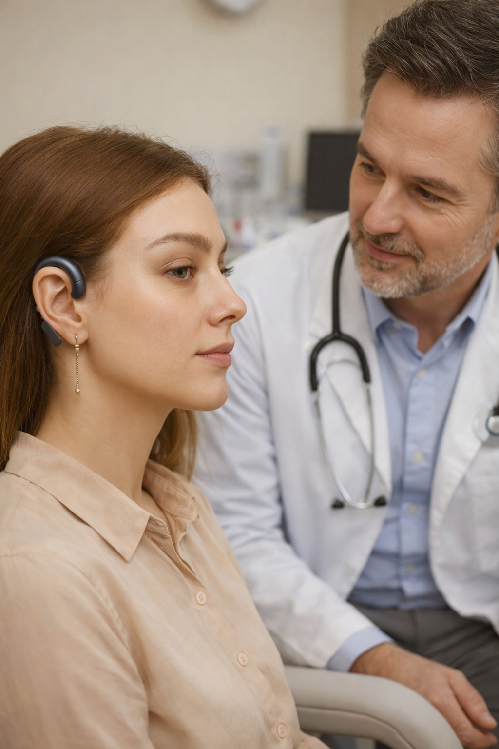 Căști cu conducție osoasă negre