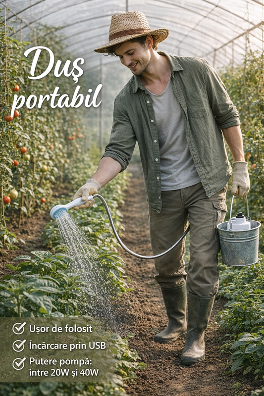 Duș Portabil Multifuncțional
