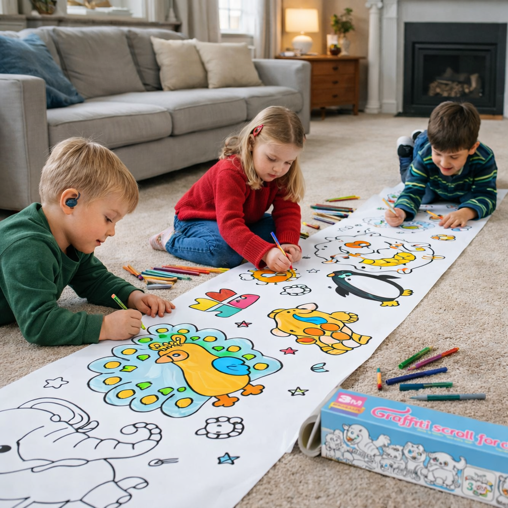Rolă de Colorat 1+1 Gratis